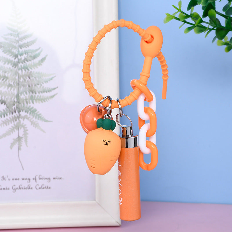 Wholesale Vegetable PVC Keychain